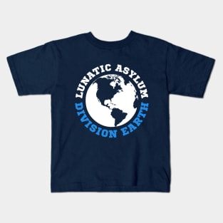 Lunatic Asylum Division Earth Kids T-Shirt